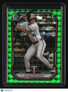 2026 Bowman Marek Houston Chrome Prospects Green Geometric Refractor #/99