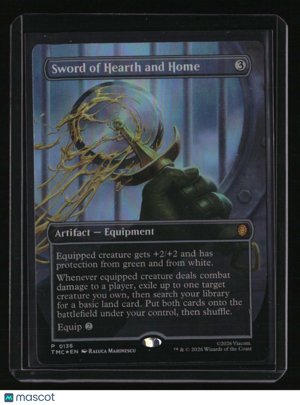 Commander: TMNT Sword of Hearth and Home (Borderless) Foil