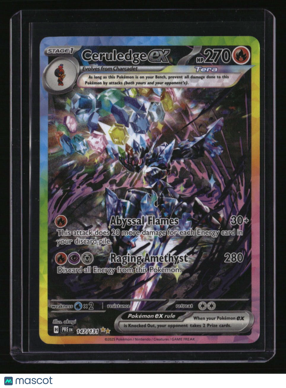 SV: Prismatic Evolutions Ceruledge ex