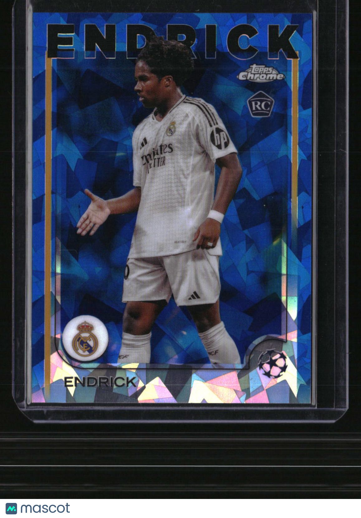 2024-25 Topps Chrome Sapphire UEFA Club Competitions Endrick Image Variation
