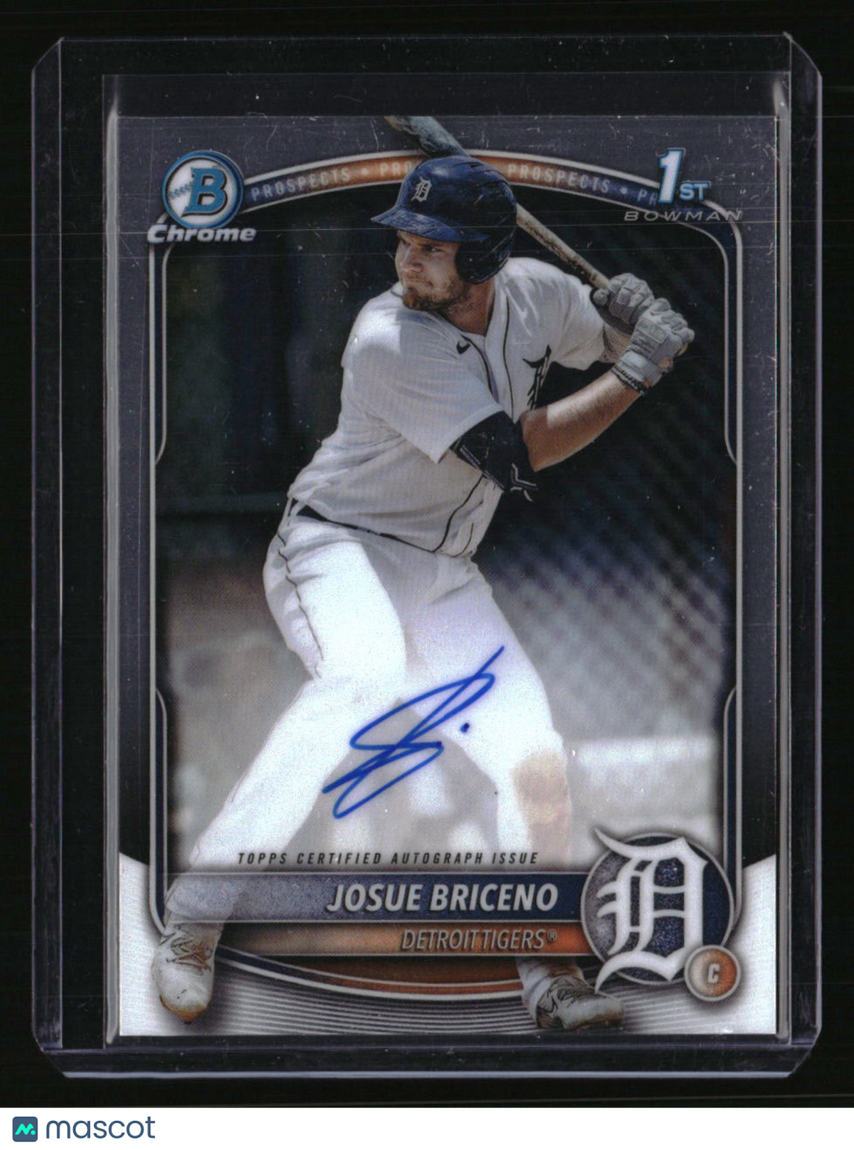 2025 Bowman Josue Briceno Chrome Prospect Autographs