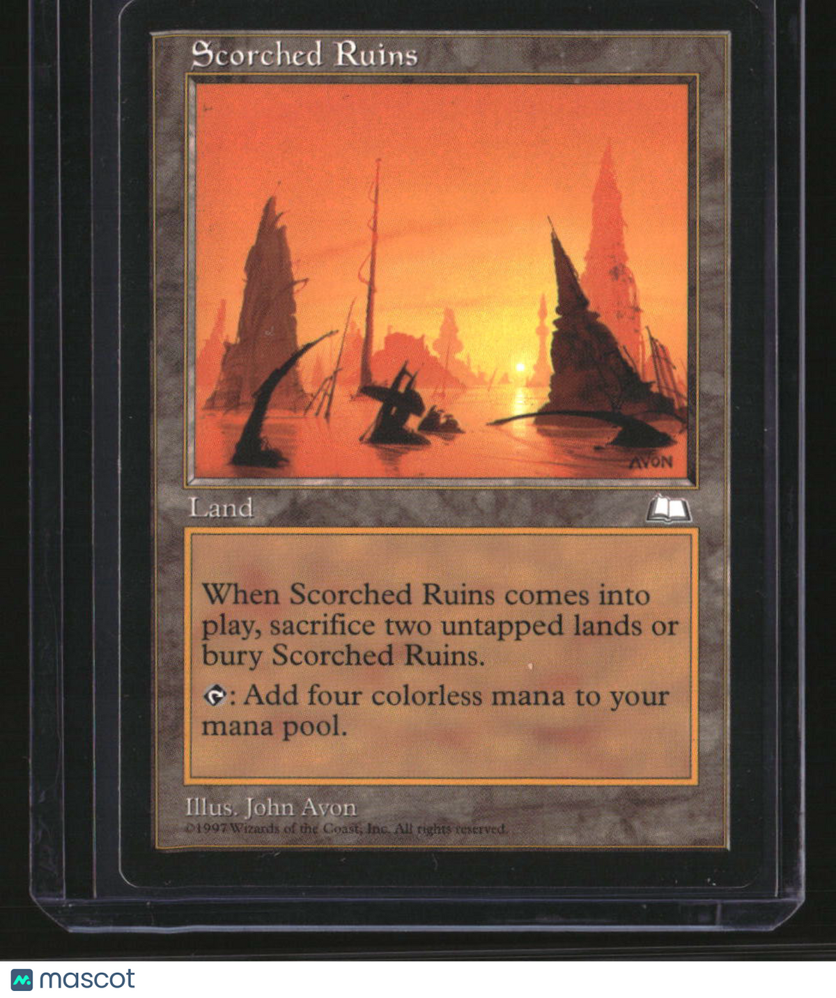 Weatherlight Scorched Ruins