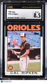 1986 Topps Cal Ripken CGC 8.5