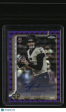 2025 Topps Chrome Tyler Shough Rookie Autographs Purple Geometric Refractor #/75