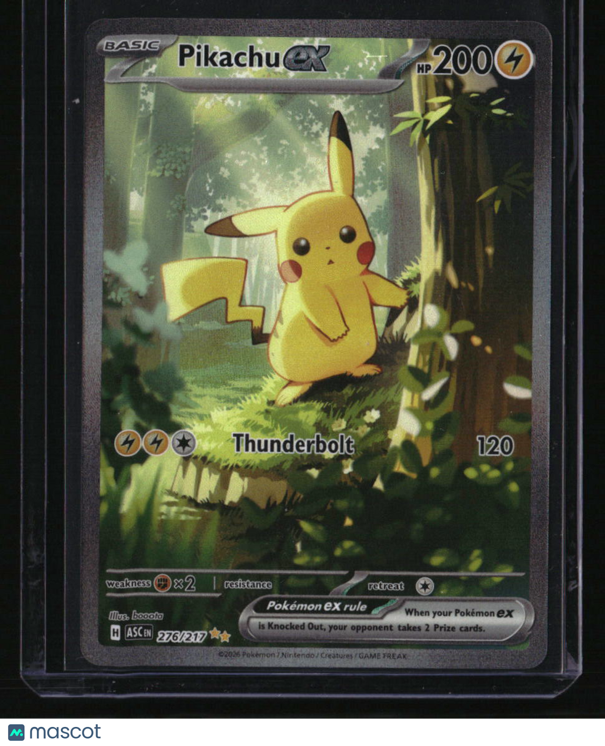 ME: Ascended Heroes Pikachu ex