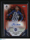 2023-24 Topps Chrome UEFA CC João Pedro Autographs Orange Refractor #/25