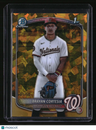 2025 Bowman Chrome Sapphire Edition Brayan Cortesia Prospects Gold Sapphire #/50