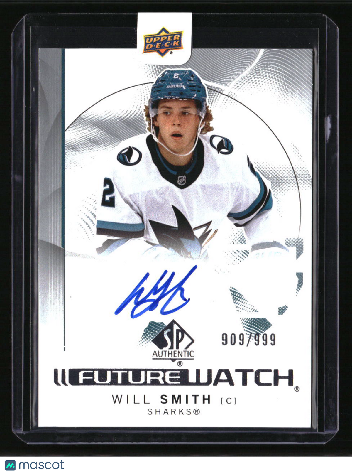 2024-25 SP Authentic Will Smith #/999 Autograph Upper Deck Sealed