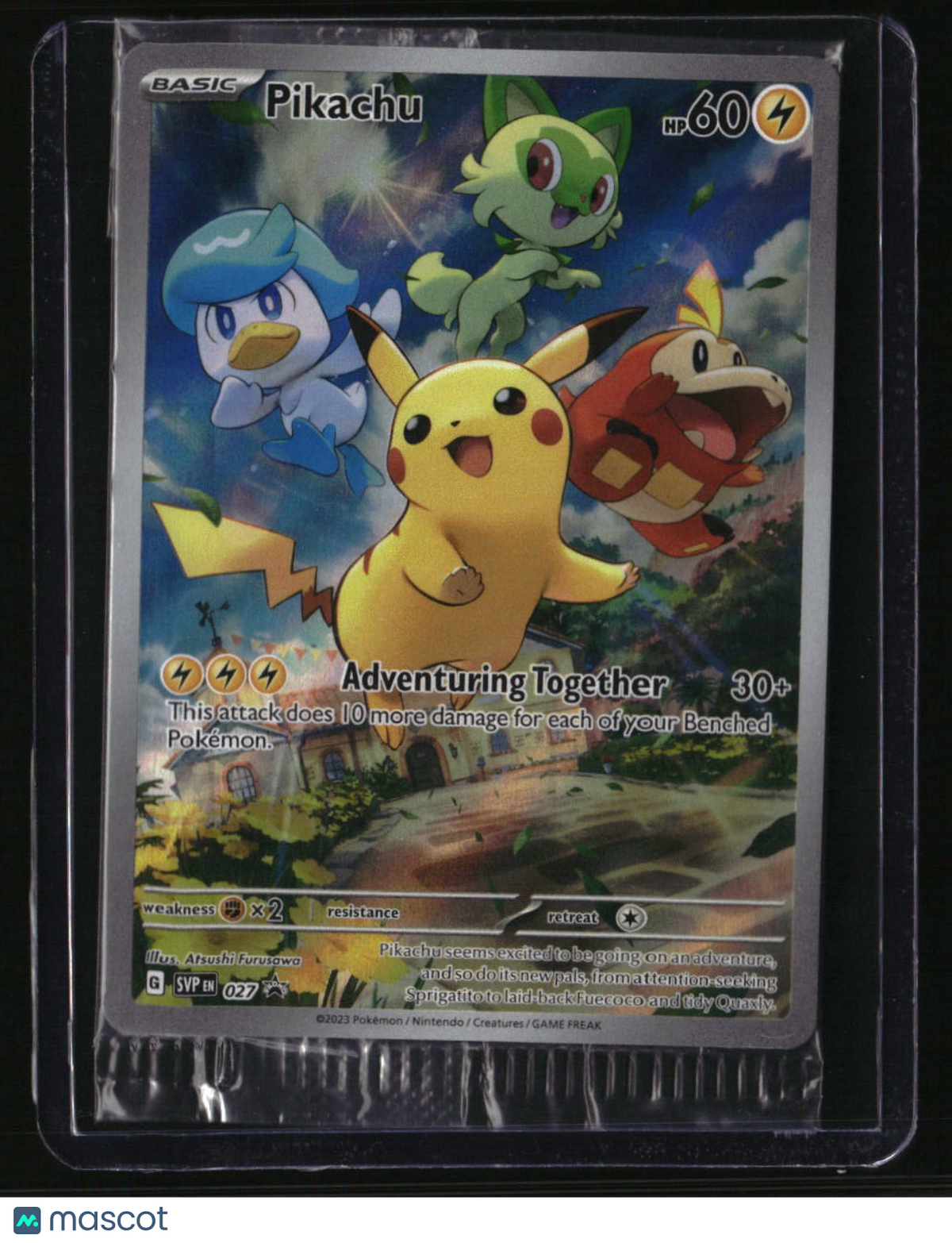 SV: Scarlet & Violet Promo Cards Pikachu - Sealed