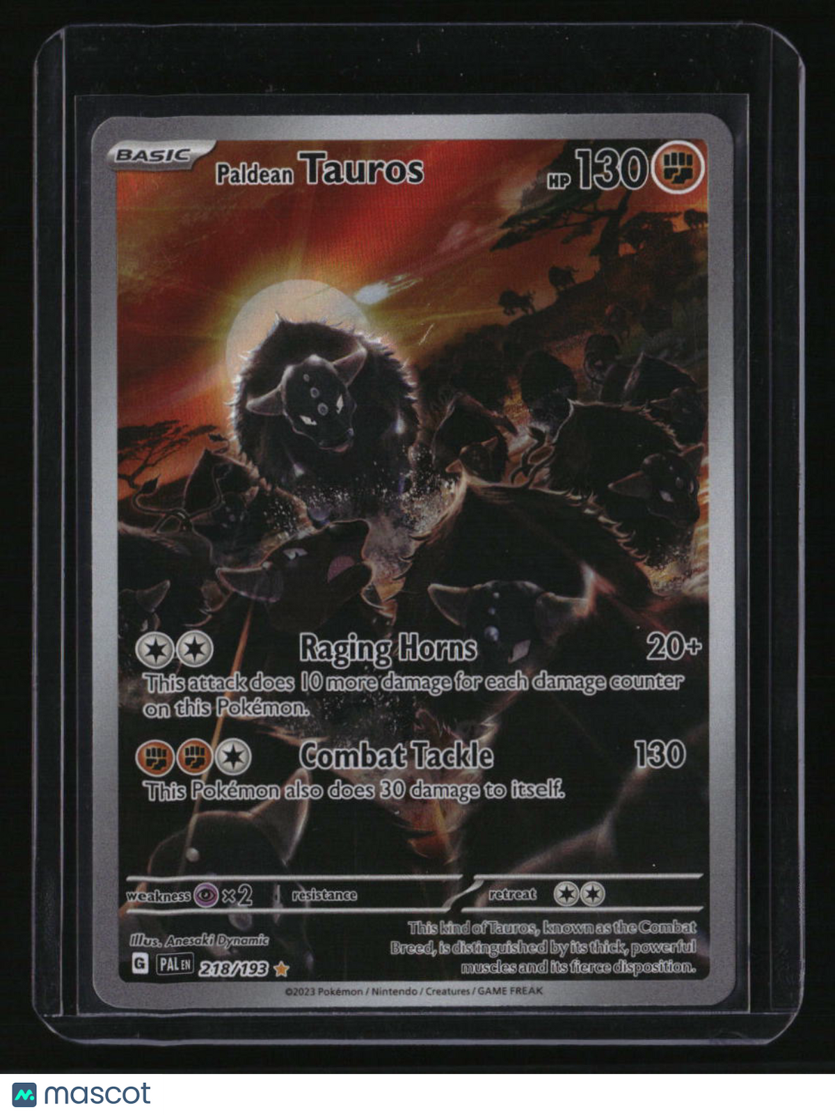 SV02: Paldea Evolved Paldean Tauros