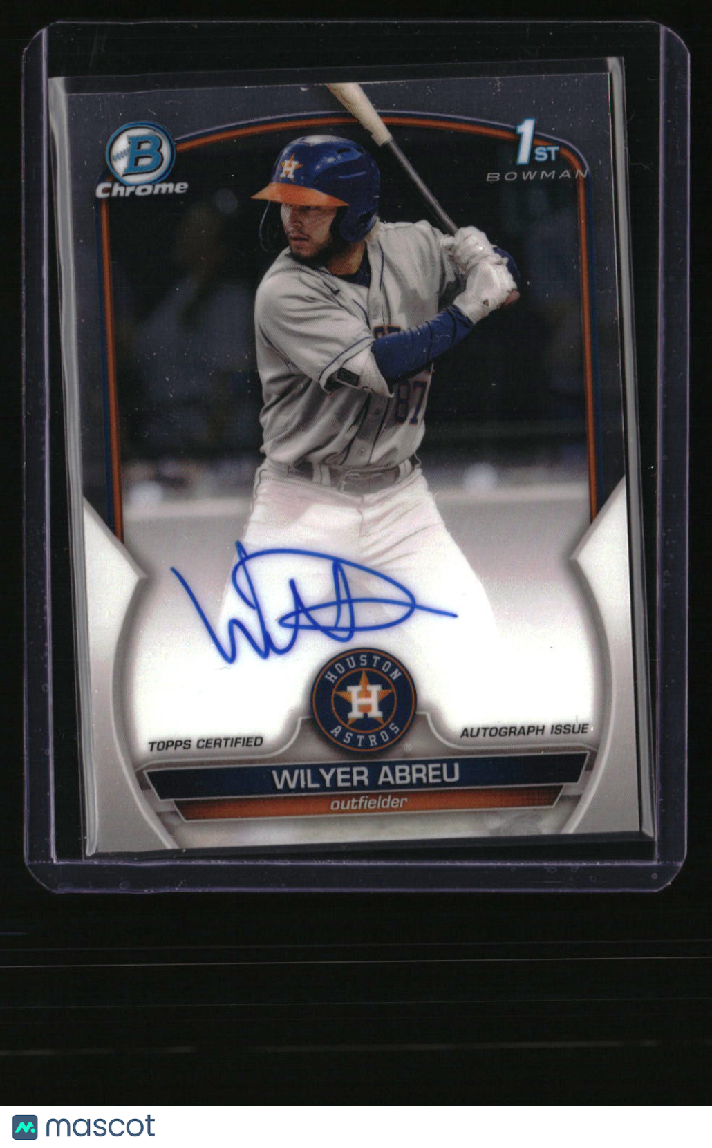 2023 Bowman Wilyer Abreu Chrome Prospects Autographs