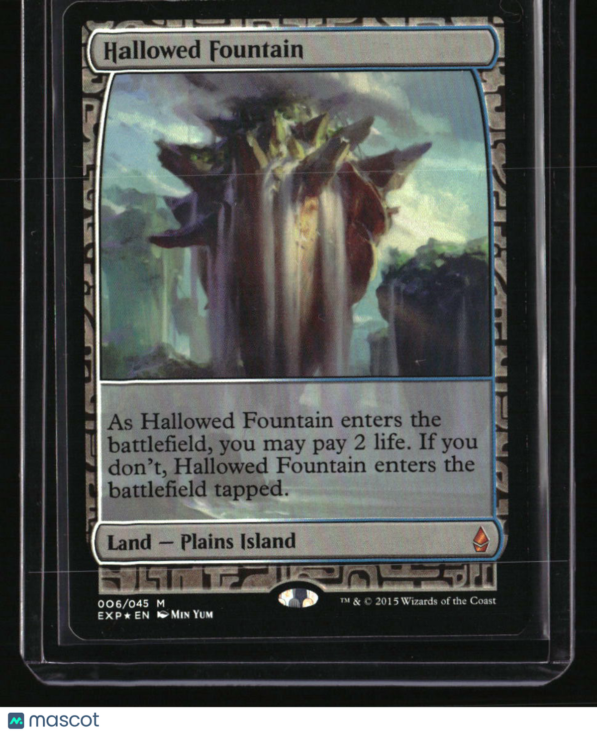 Zendikar Expeditions Hallowed Fountain Foil