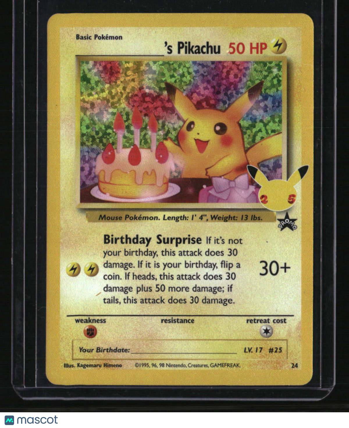 Celebrations: Classic Collection ______'s Pikachu