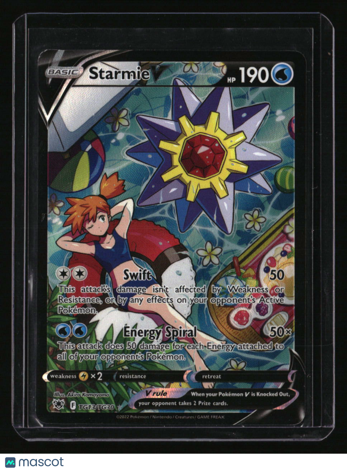 SWSH10: Astral Radiance Trainer Gallery Starmie V