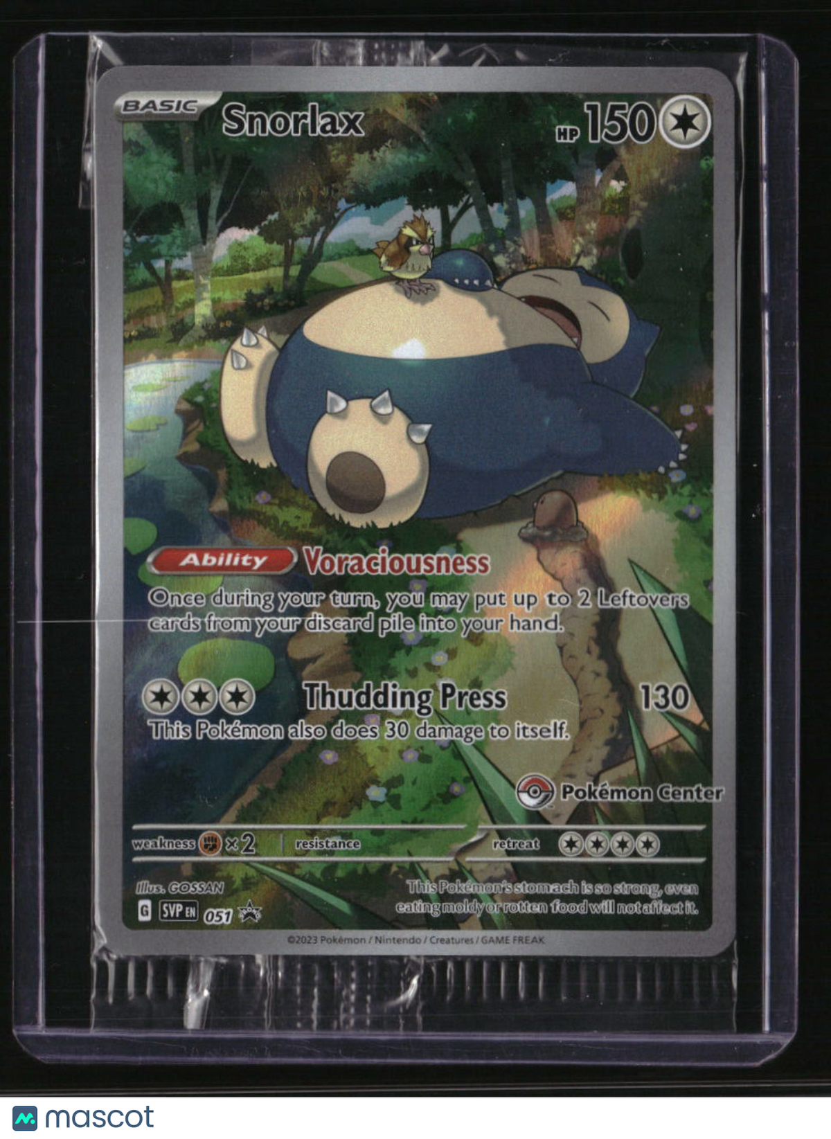 SV: Scarlet & Violet Promo Cards Snorlax - PKM Center