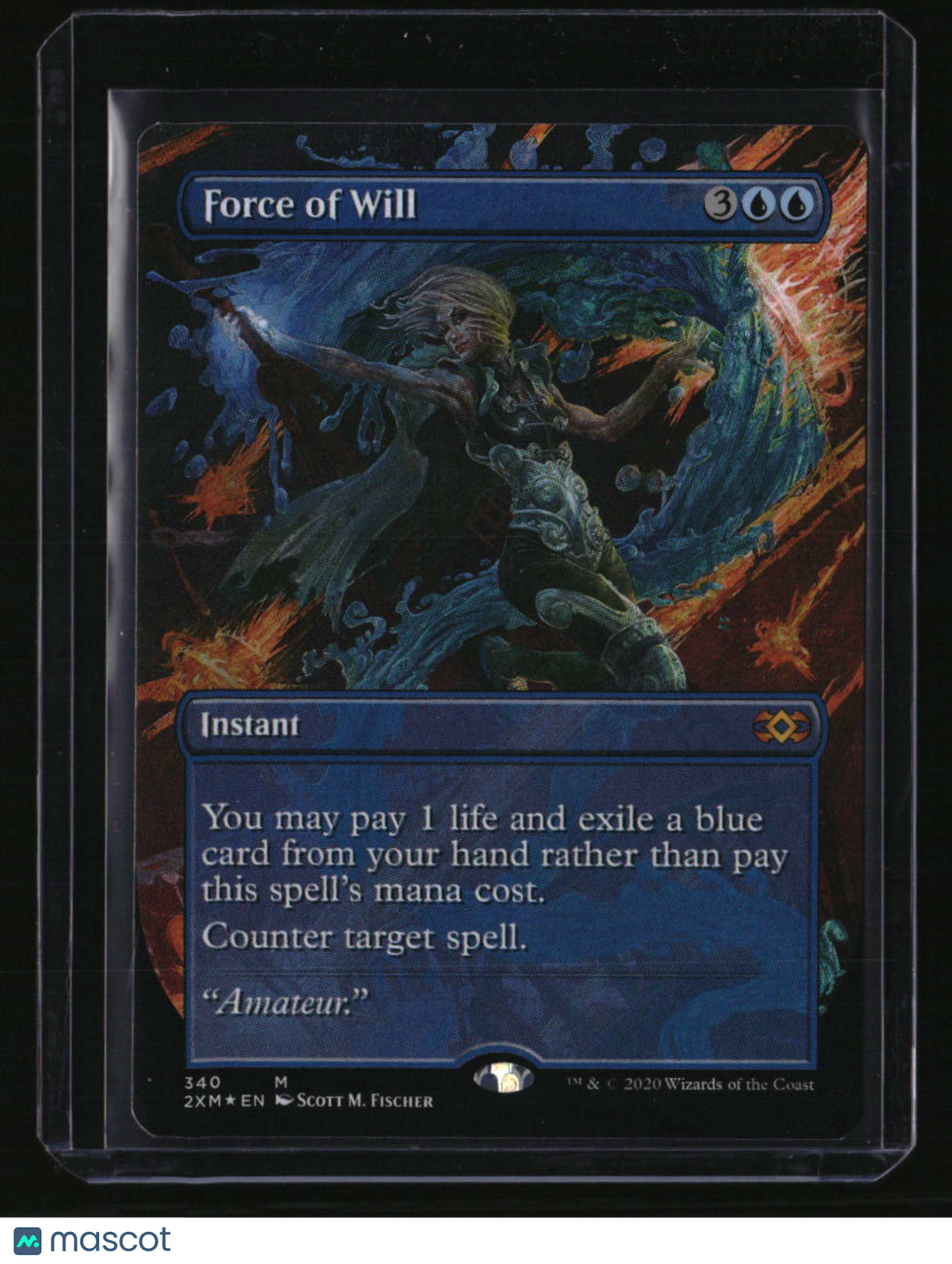 Double Masters Force of Will (Borderless) Foil