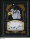 2026 Topps Chrome Marcell Ozuna Ink Strokes Gold Refractor #/50