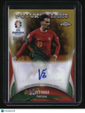 2024 Topps Chrome UEFA EURO Vitinha Future Stars Autographs Gold Refractor #/50