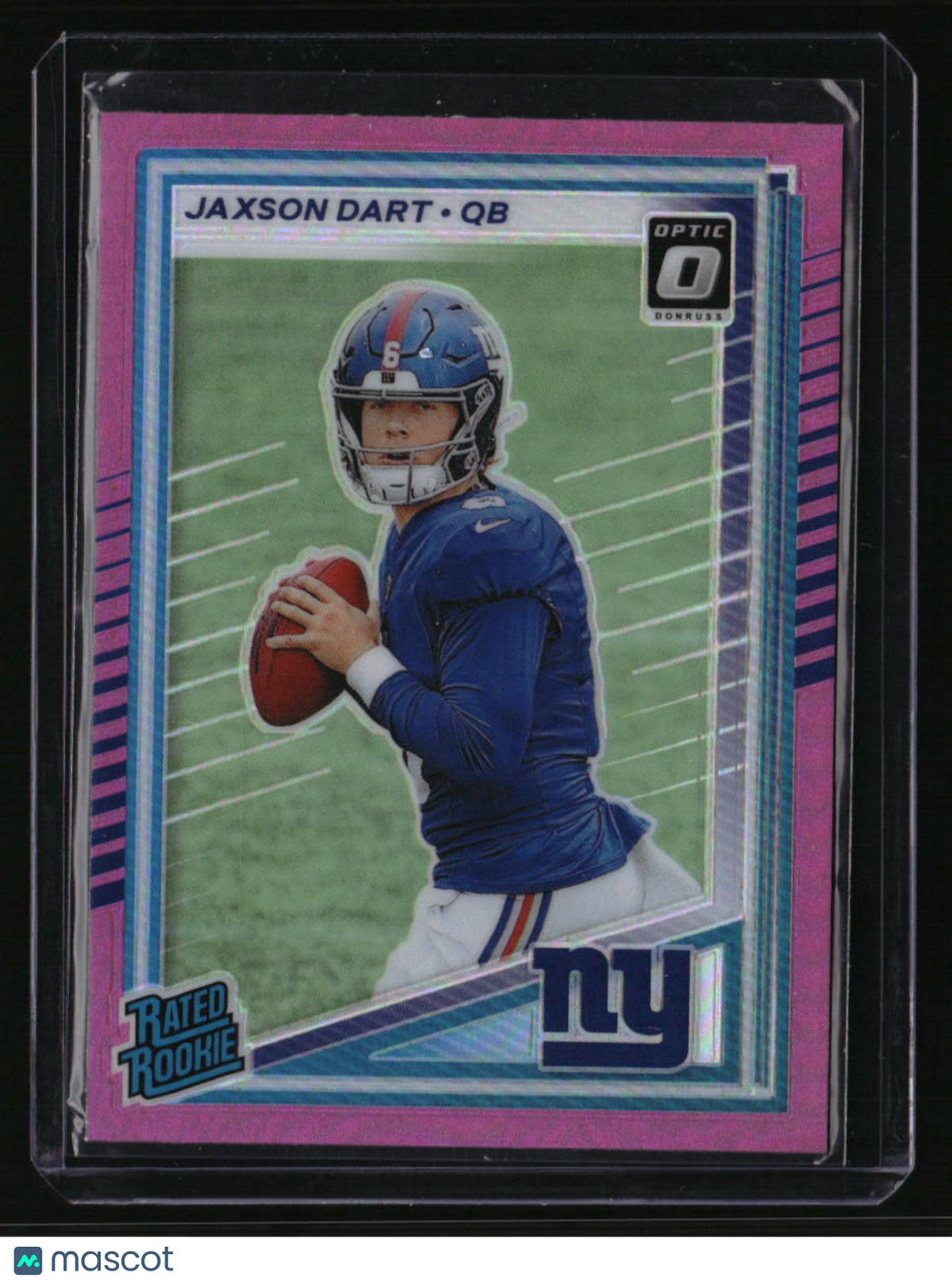 2025 Donruss Jaxson Dart Optic Rated Rookies Preview Pink