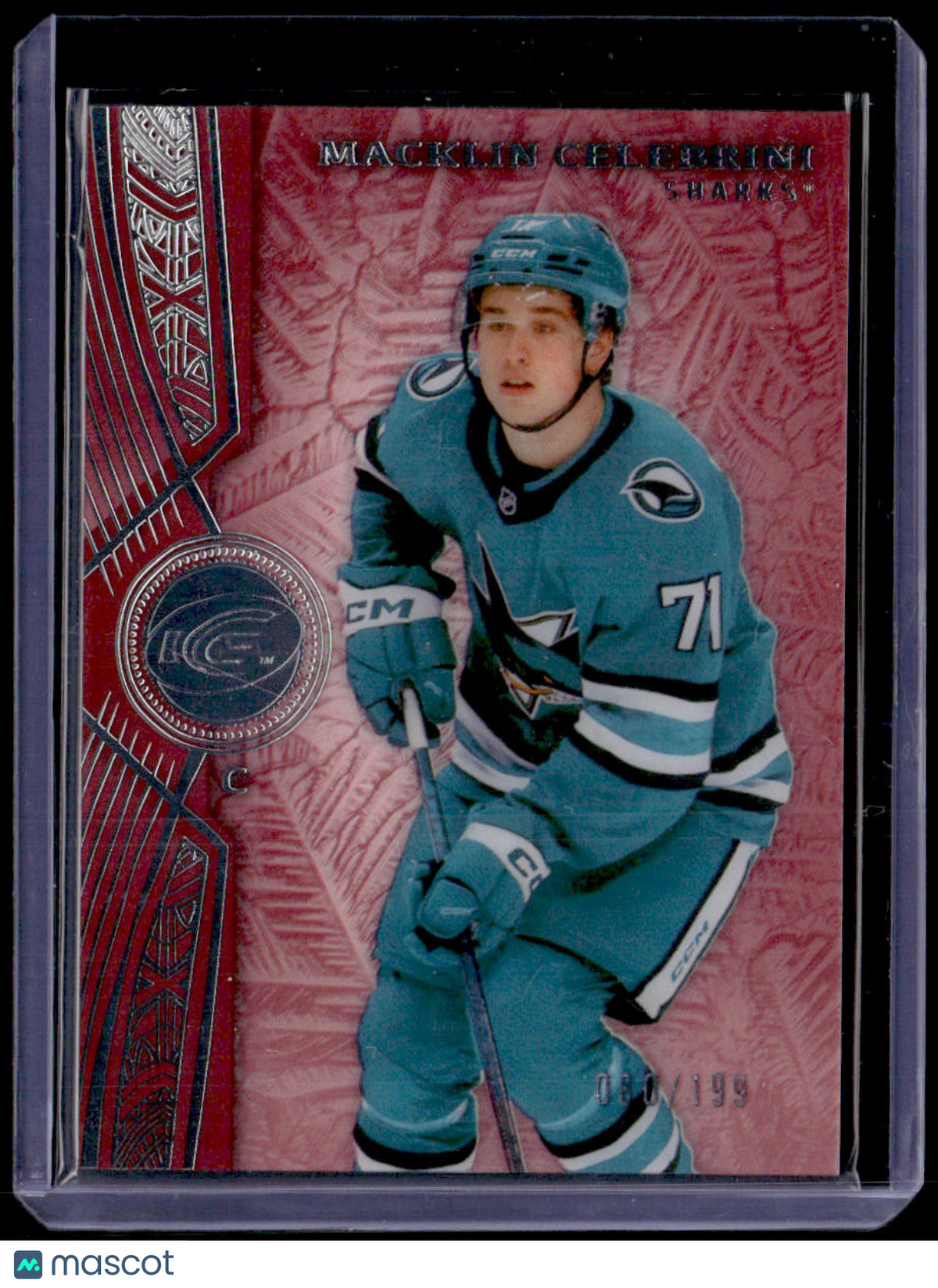 2025-26 Upper Deck Ice Macklin Celebrini Auto