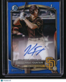 2025 Bowman Chrome Kale Fountain Prospect Autographs Blue #/150