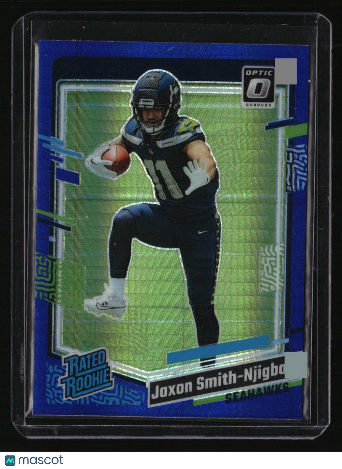 2023 Donruss Optic Jaxon Smith-Njigba Blue Hyper