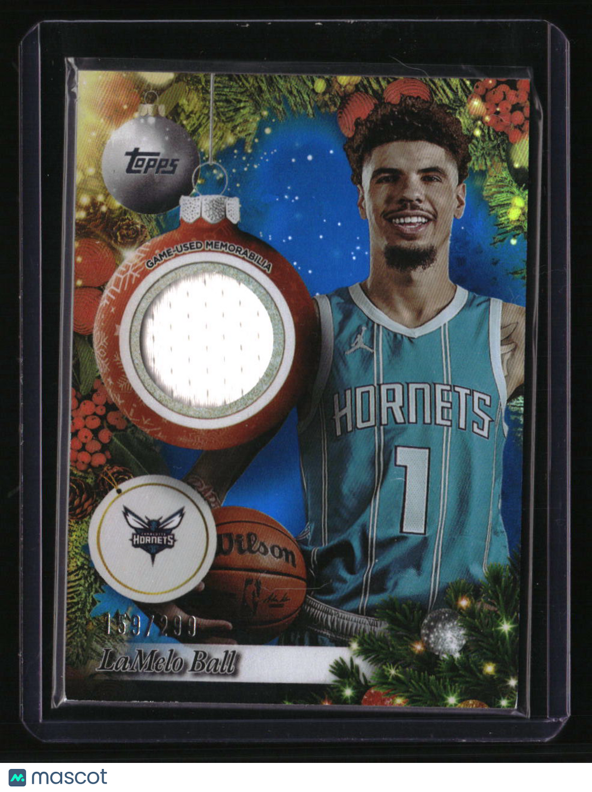 2025-26 Topps Holiday LaMelo Ball Player Relics #/299