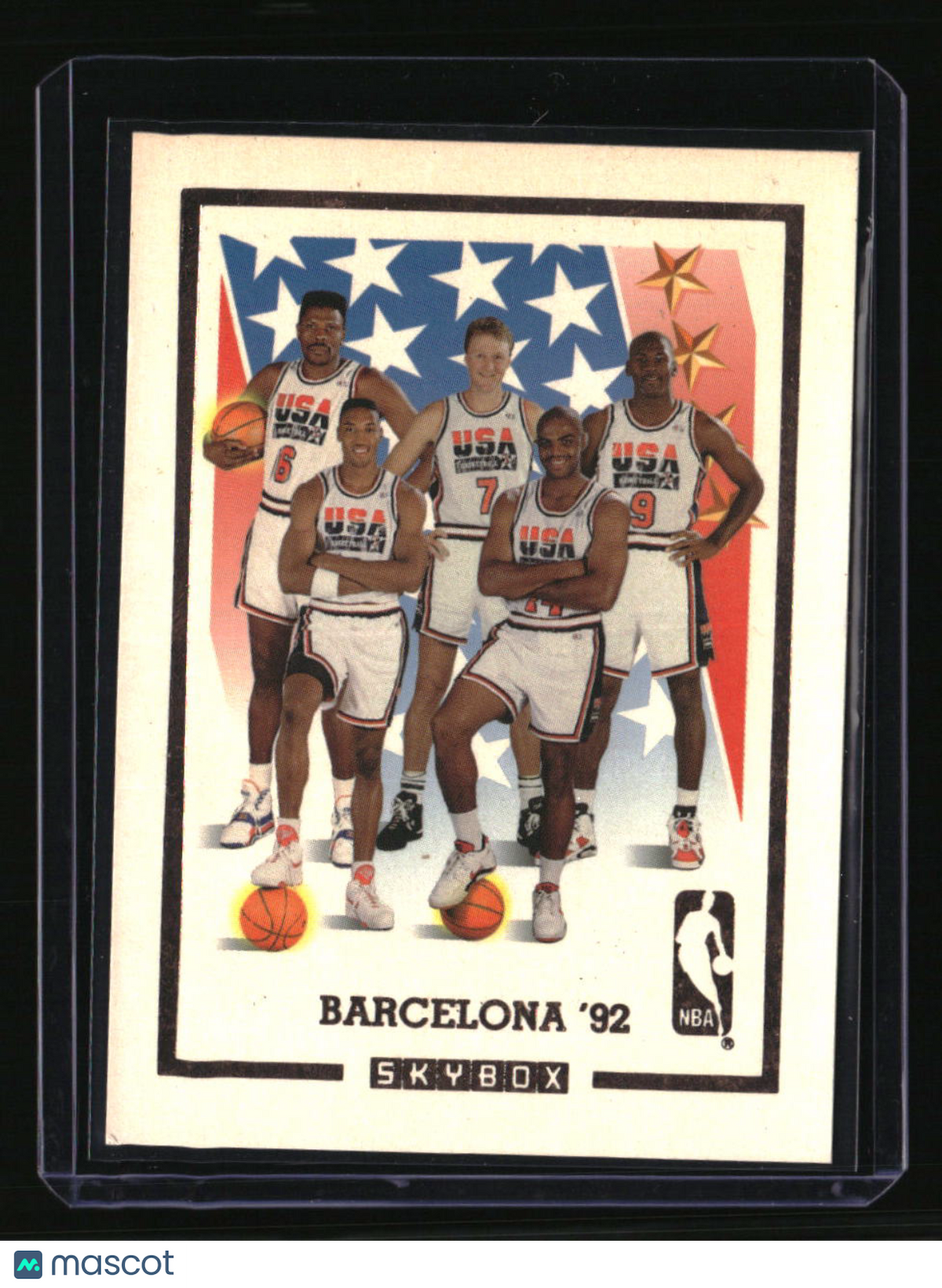 1991-92 SkyBox Team USA Card
