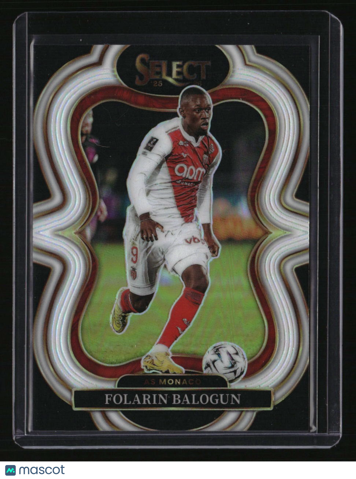 2025-26 Panini Select Ligue 1 Folarin Balogun White #/20