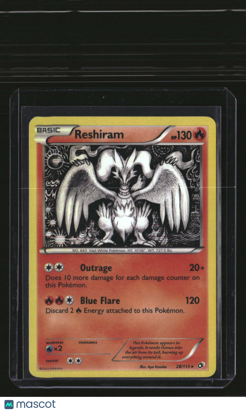 Legendary Treasures Reshiram