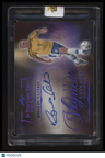 2025 Leaf In The Game Used - Vignette Auto Purple Holo Ronaldo Nazário #/6