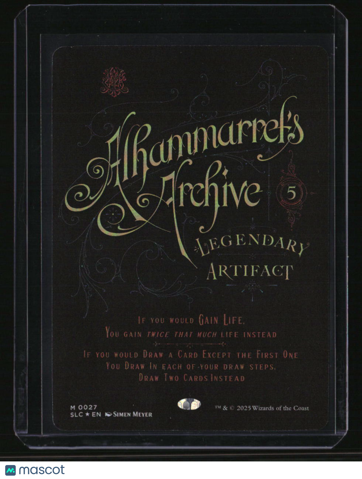 Secret Lair Countdown Kit Alhammarret's Archive Foil