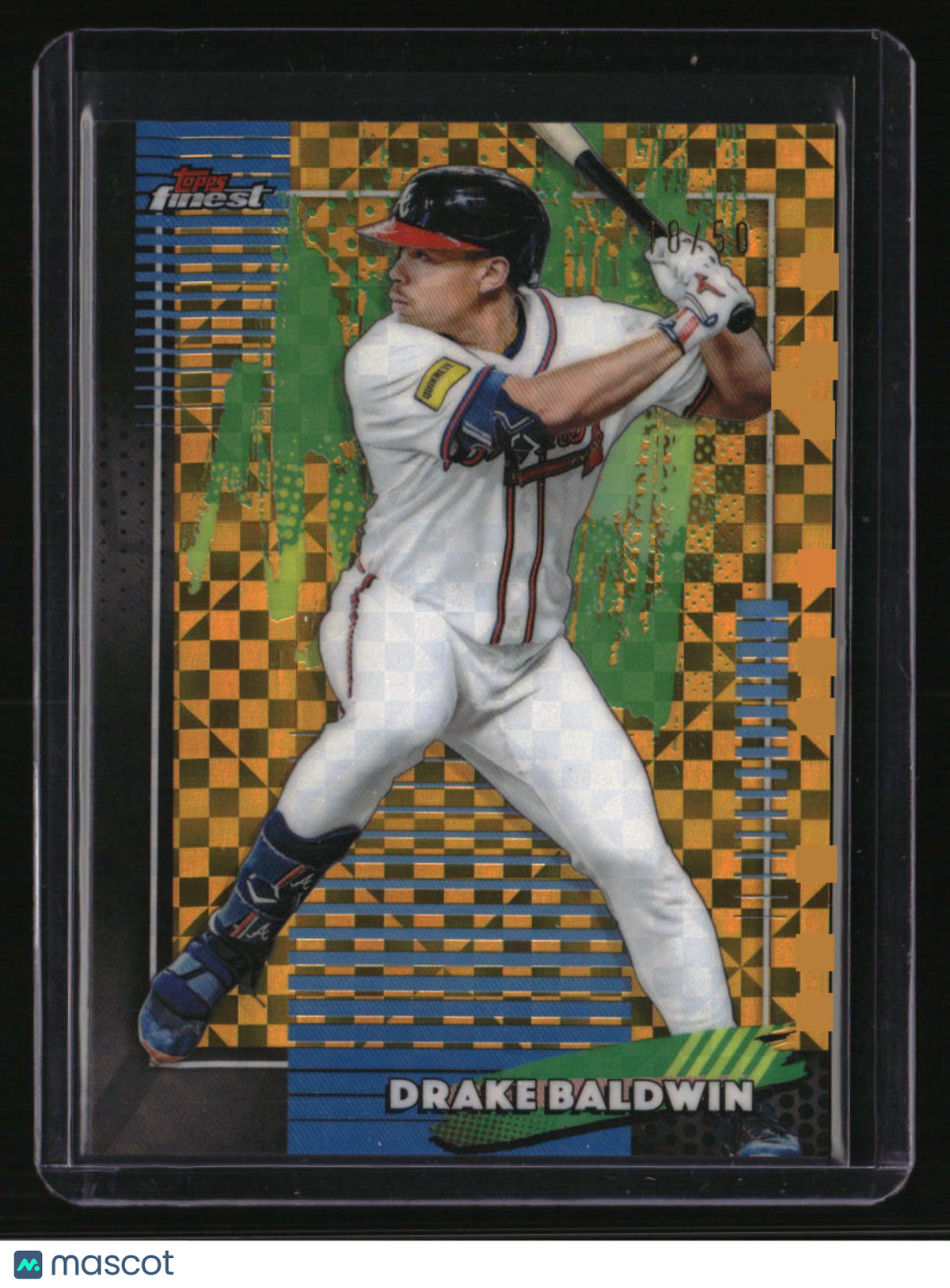 2026 Finest Drake Baldwin Gold X-Fractors #/50