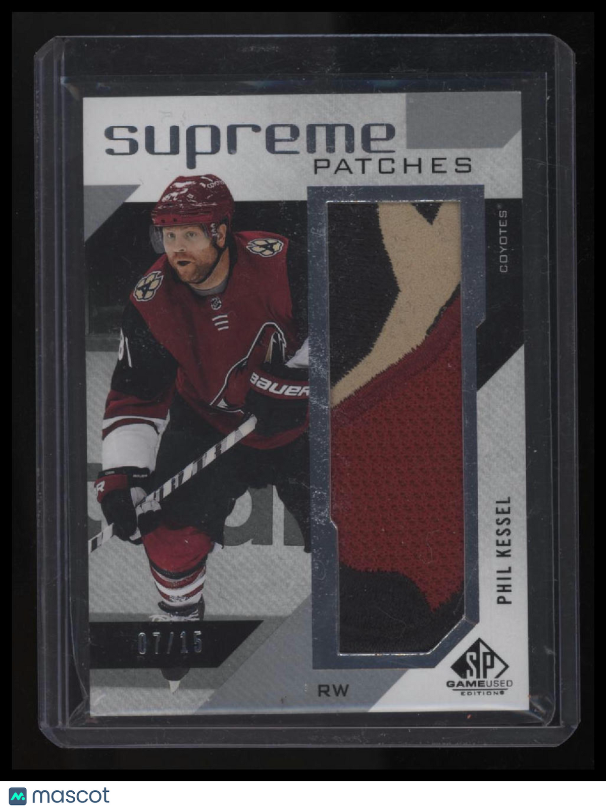 2021-22 SP Game Used Phil Kessel Supreme Patches #/15