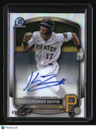 2025 Bowman Konnor Griffin Chrome Prospects Autographs Refractor #/499