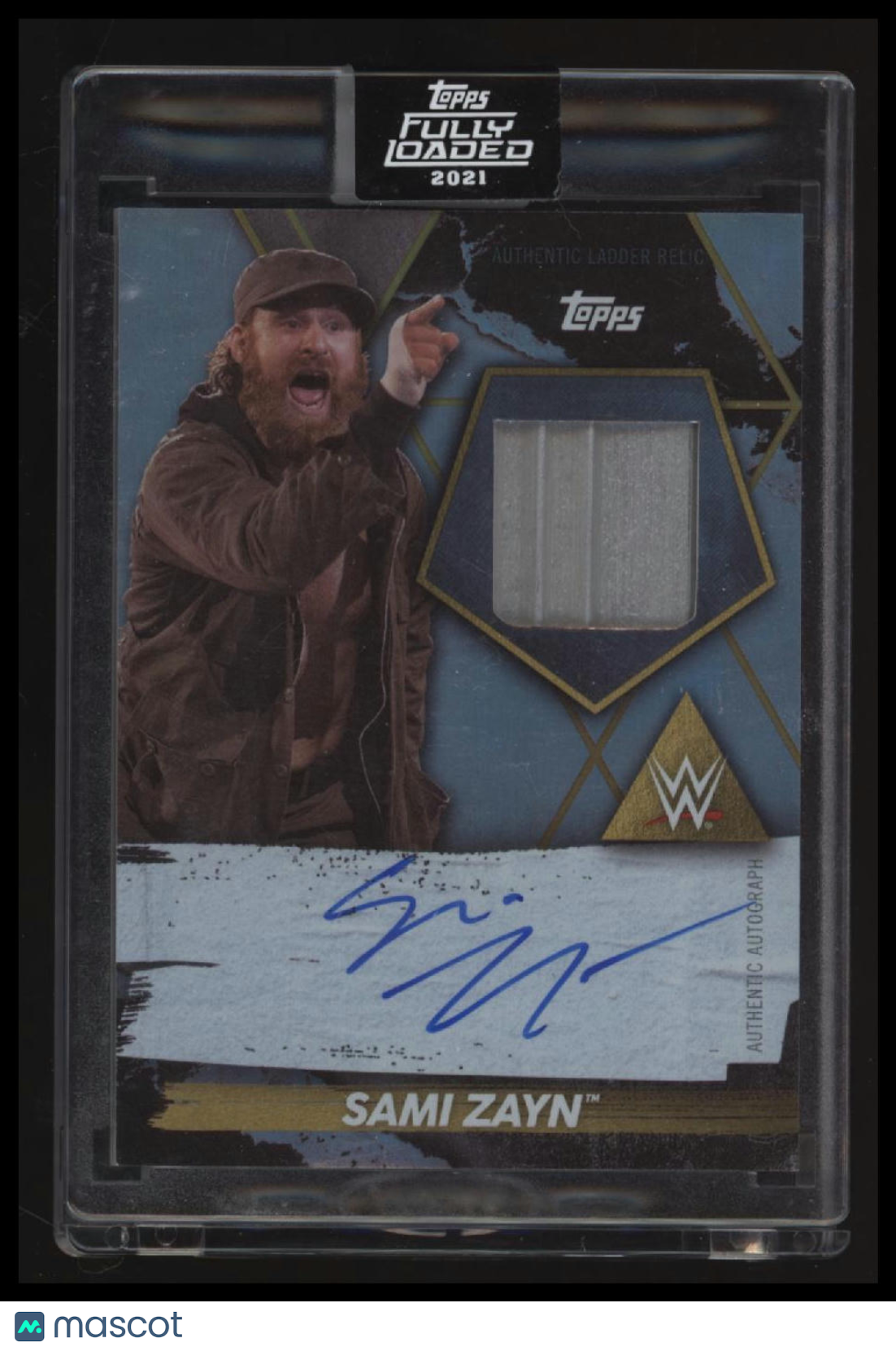 2021 Topps WWE Fully Loaded - Autographed Ladder Relics Sami Zayn #/99