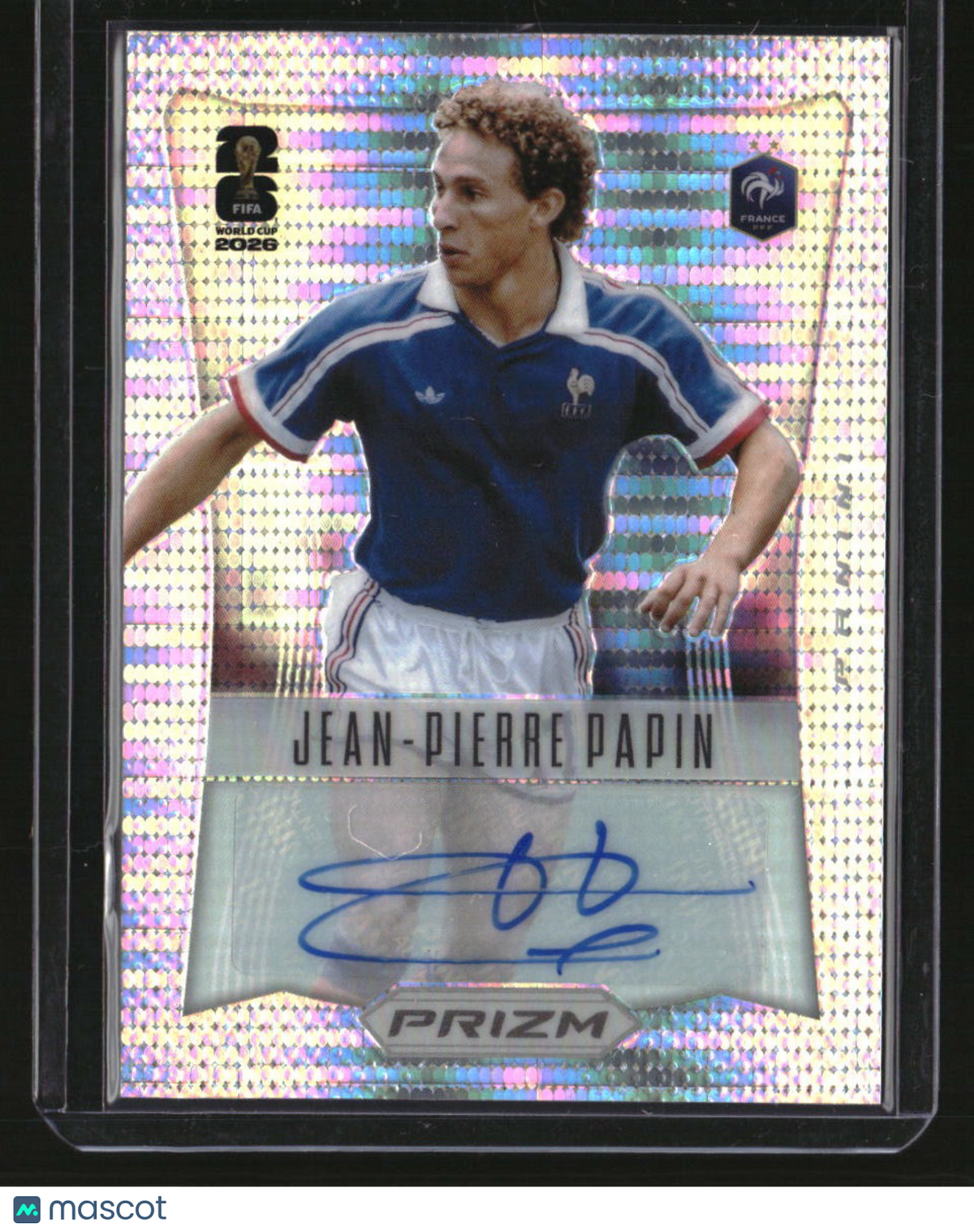 2026 Panini FIFA World Cup Jean-Pierre Papin Throwback Signatures Breakaway