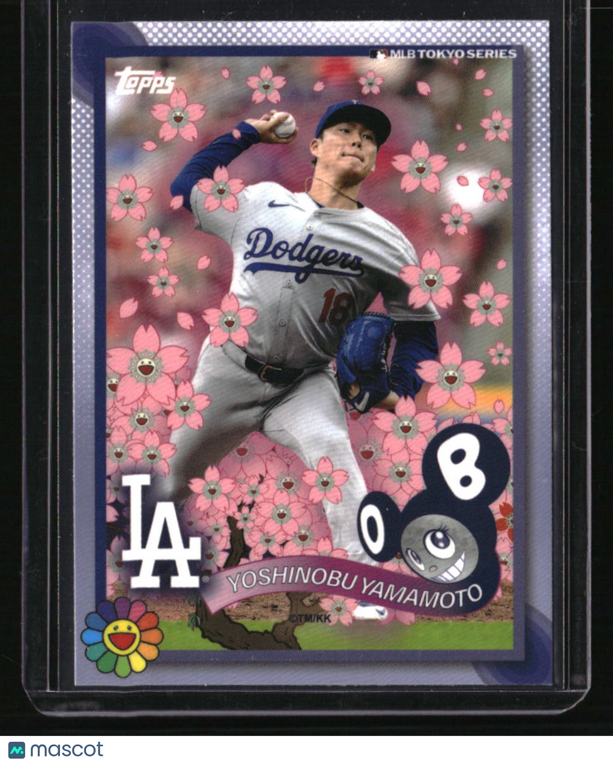 2025 Topps MLB World Tour Tokyo Series Takashi Murakami Yoshinobu Yamamoto