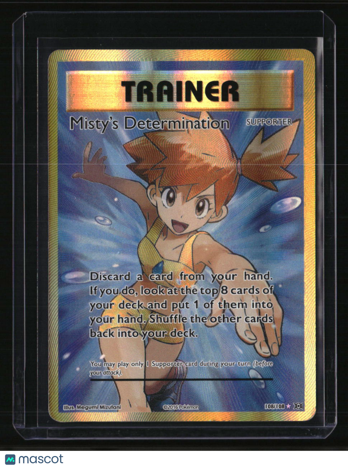 XY - Evolutions Misty's Determination (Full Art)