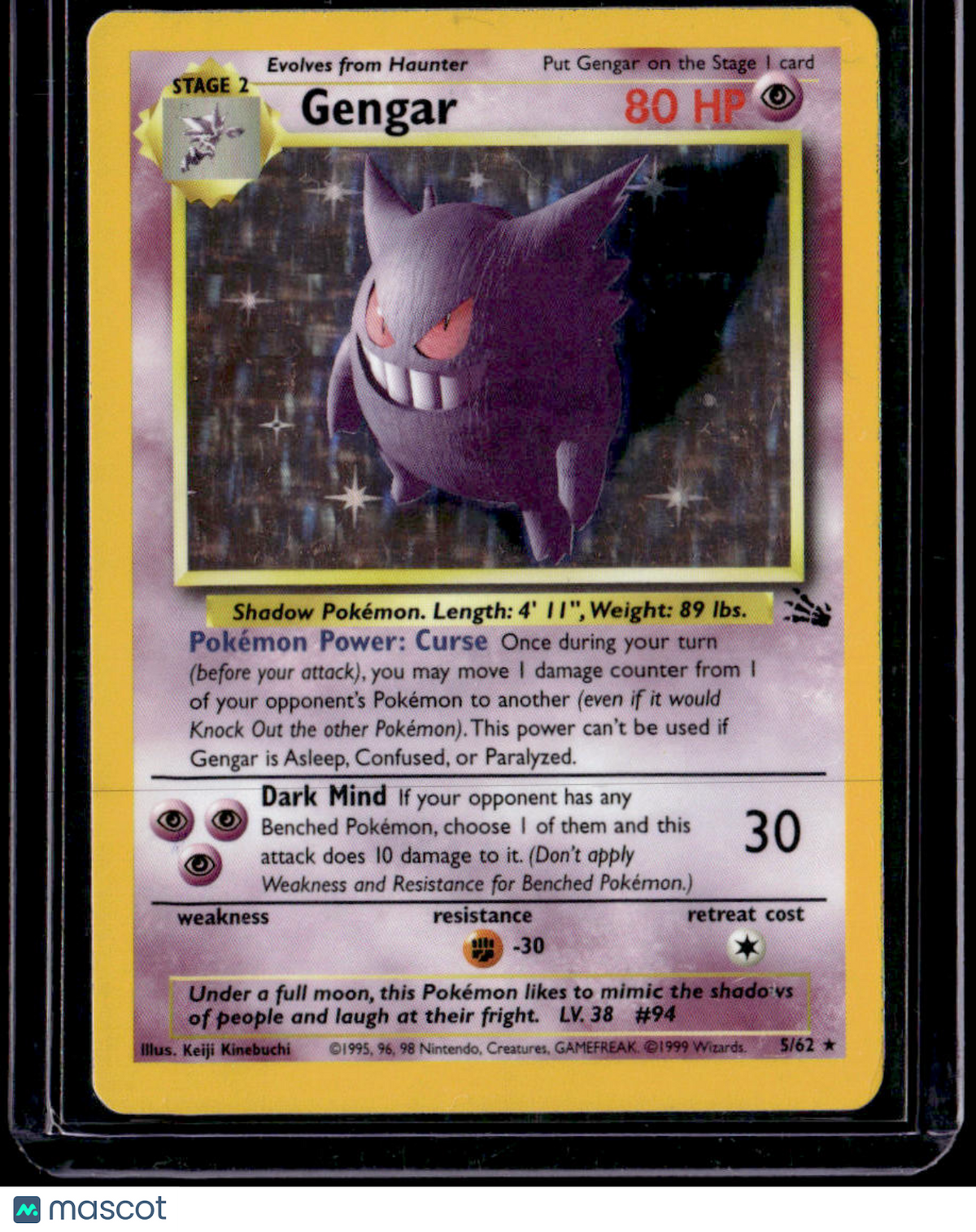 Fossil Gengar (5)