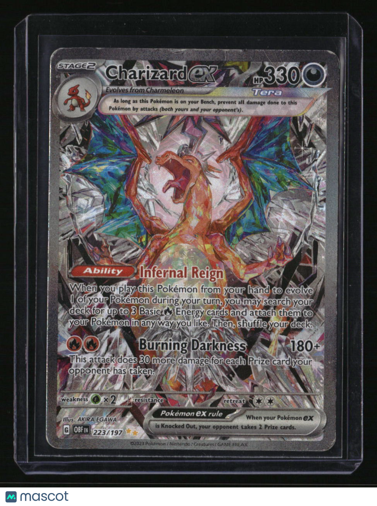 SV03: Obsidian Flames Charizard ex - Heavy Damage