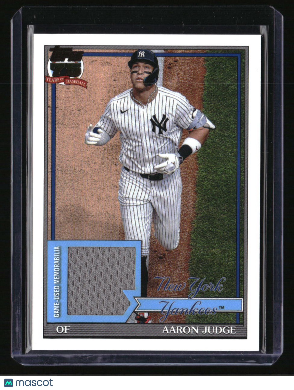2026 Topps Aaron Judge 1991 Topps Baseball 35th Anniversary Relics (Series Two)