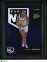 2025 Panini National Convention Silver Sarah Strong NIL Prospects Blue #/50