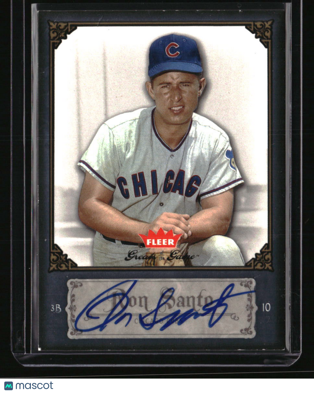 2006 Fleer Greats of the Game Ron Santo Autographs