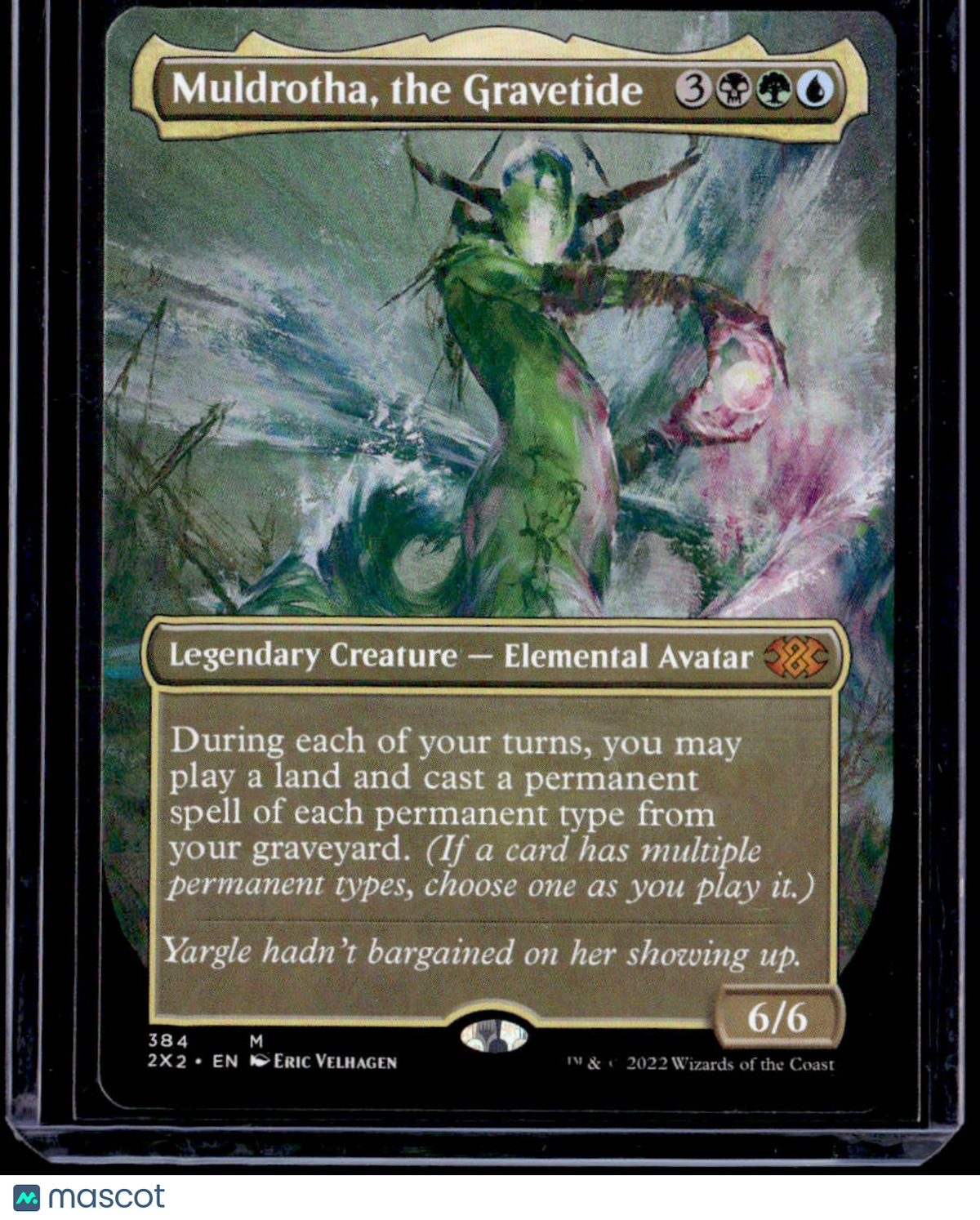 Double Masters 2022 Muldrotha, the Gravetide (Borderless)