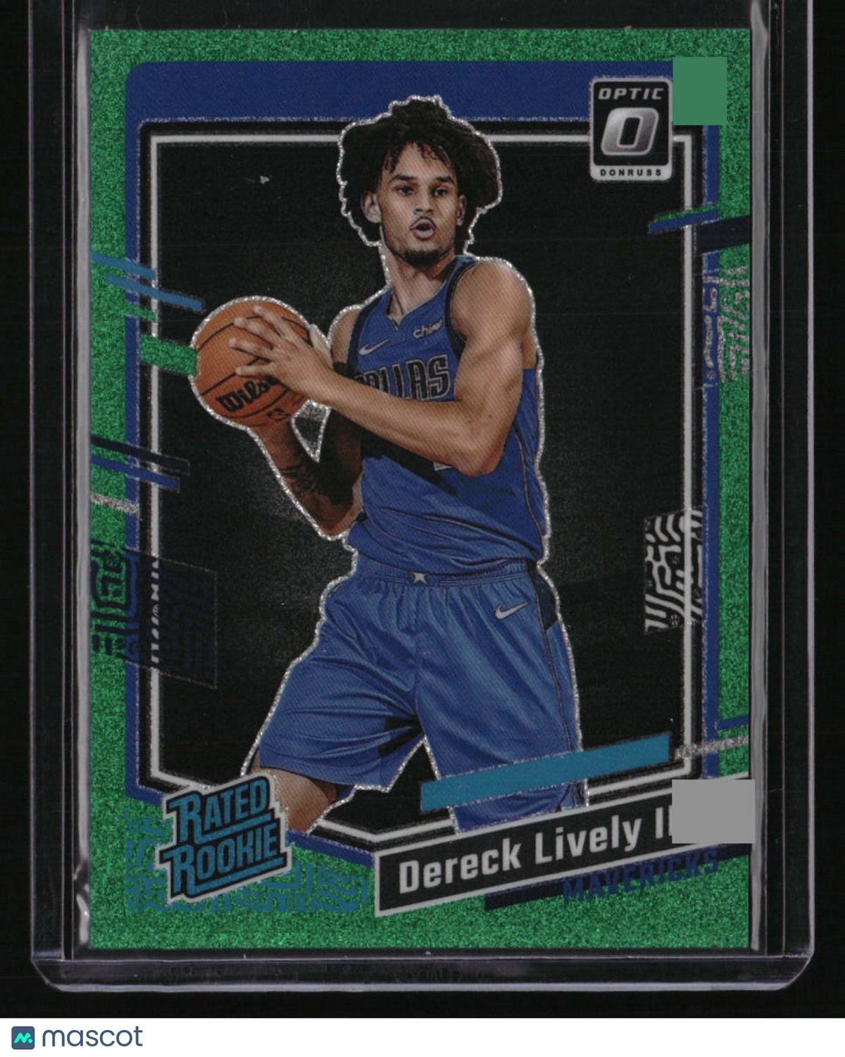 2023-24 Donruss Optic Dereck Lively II Green Glitter #/77