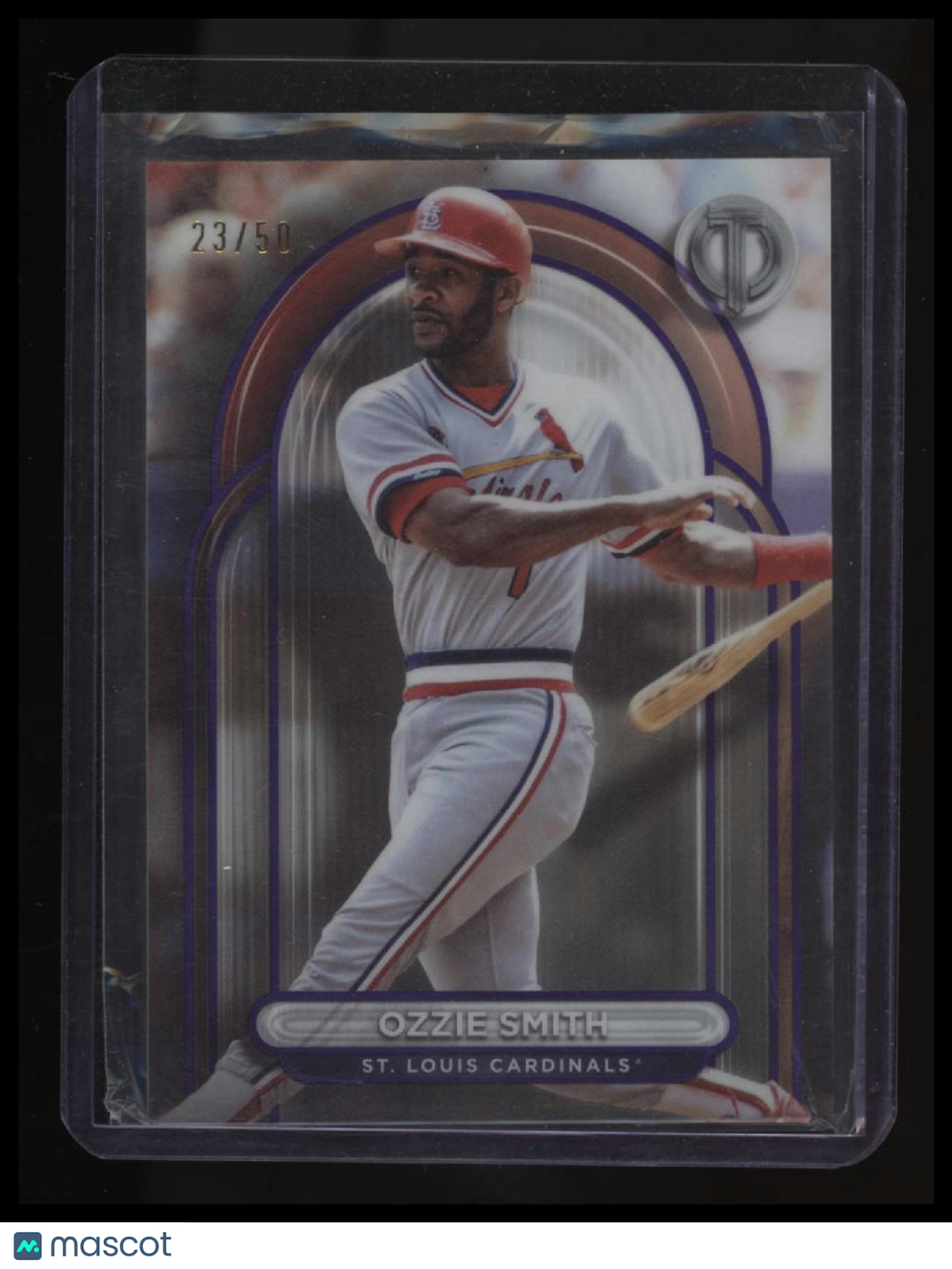 2024 Topps Tribute Ozzie Smith Purple #/50