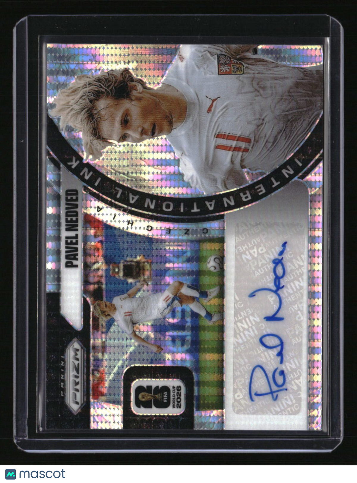 2026 Panini Prizm FIFA World Cup Pavel Nedved International Ink Pulsar