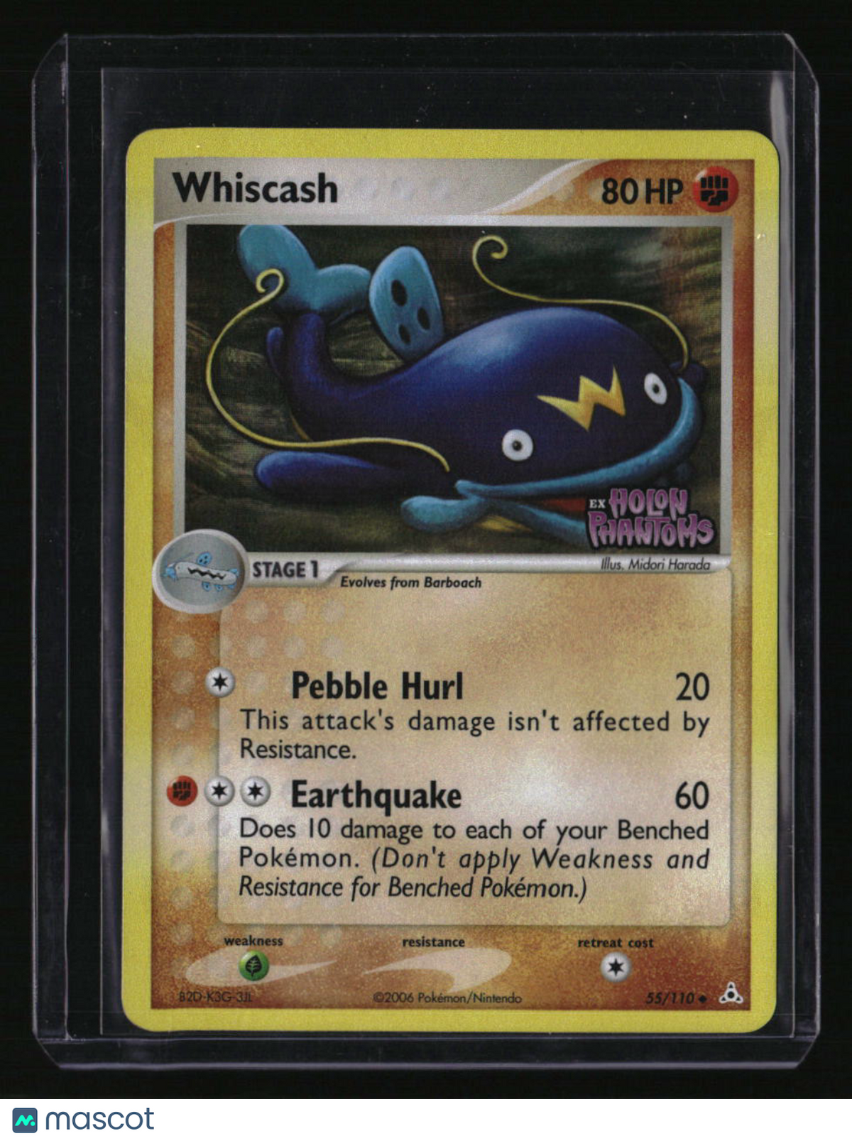 EX Holon Phantoms Whiscash Reverse Holo