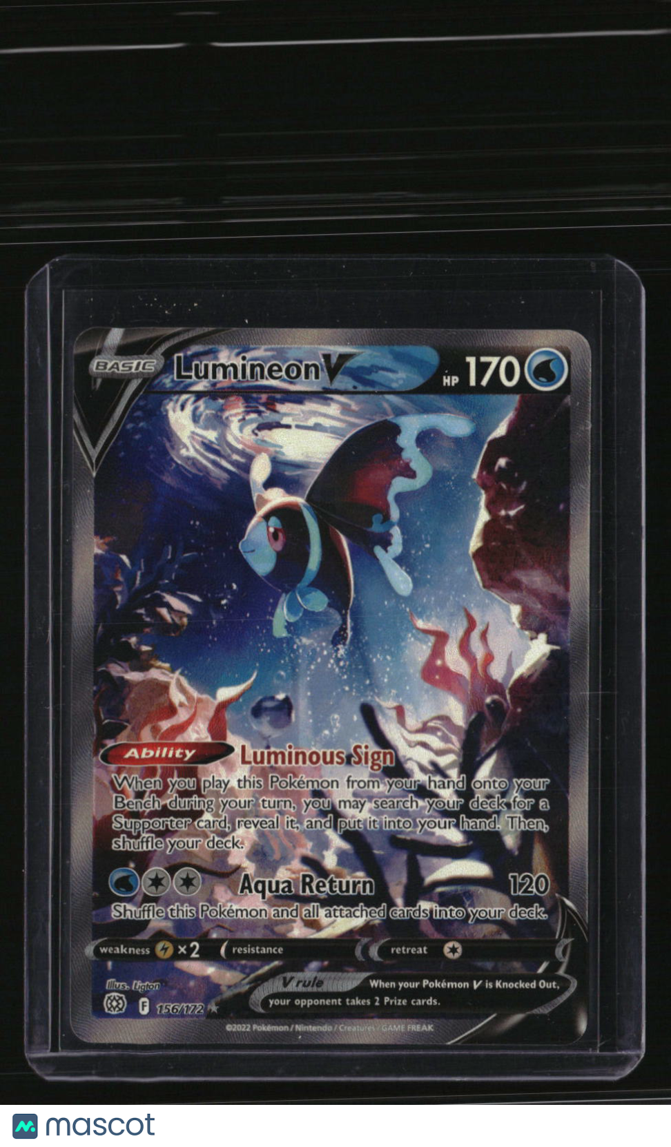 SWSH09: Brilliant Stars Lumineon V (Alternate Full Art)